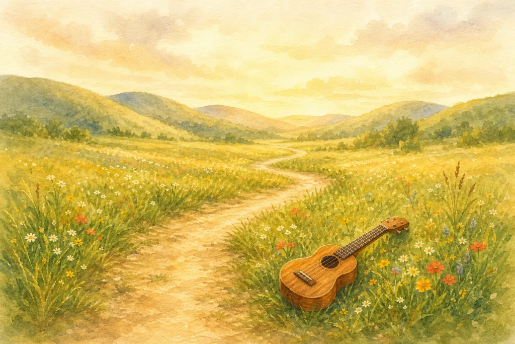 Луг с укулеле